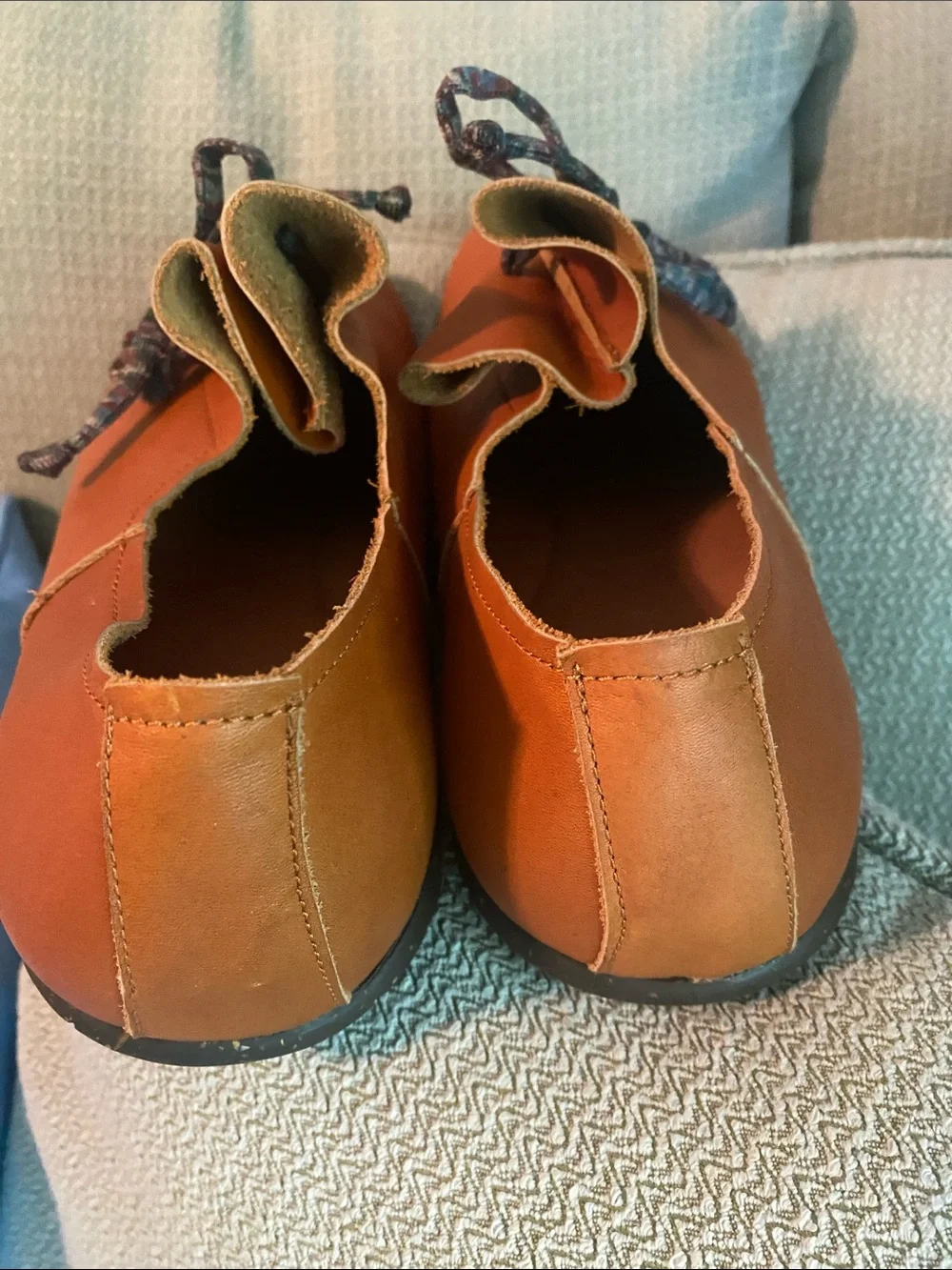Women’s Casual Leather Slip-on Shoes in Amarillo